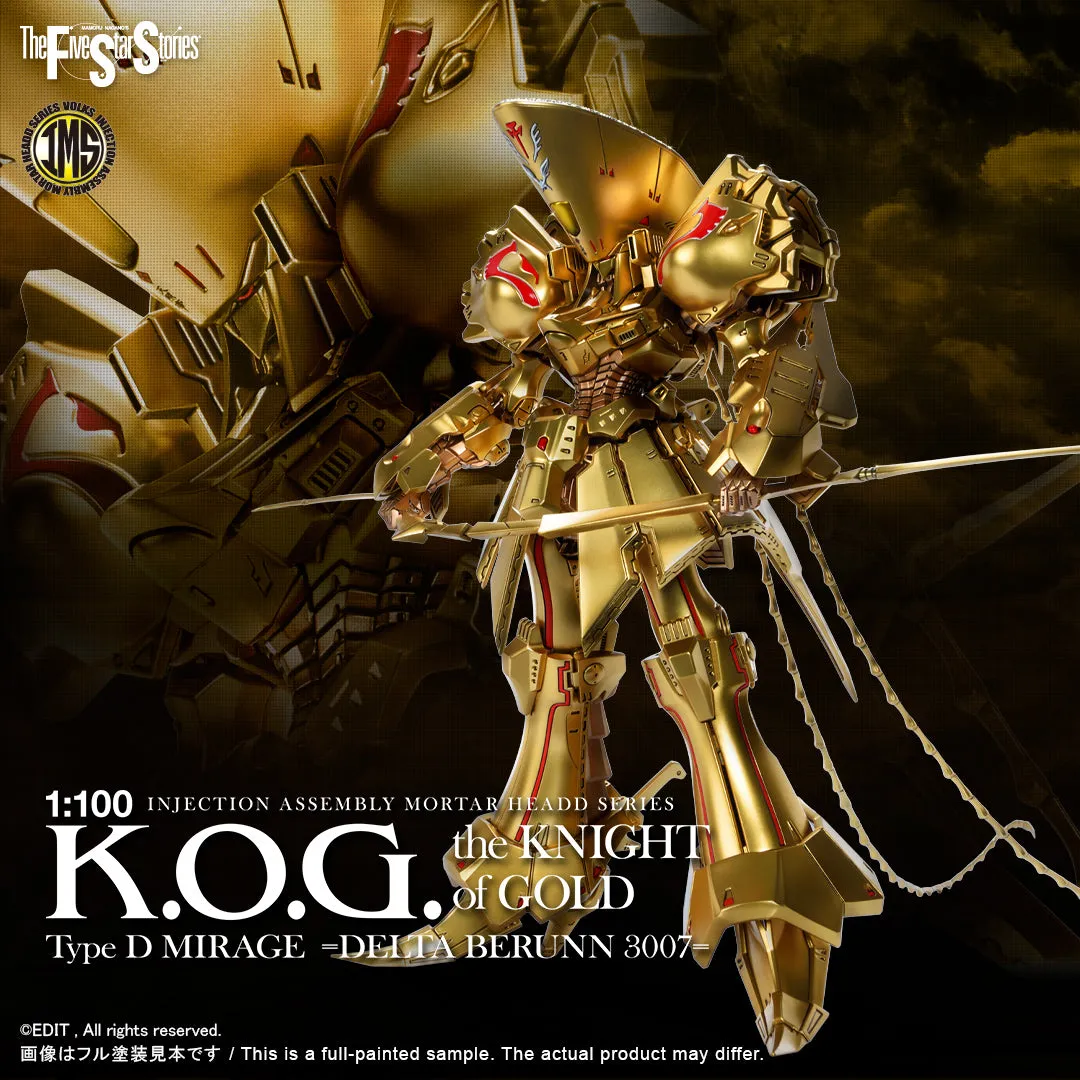 IMS the Knight of Gold =Delta Berunn 3007= 1/100 Plastic Injection Kit