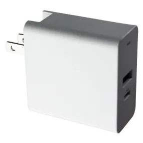 Insignia 30W 2-Port USB-C/USB Wall Charger - White (NS-MWC30W2W)