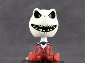 Jack Skellington Red Bobblehead With Mobile Holder For Cars |13 CM |