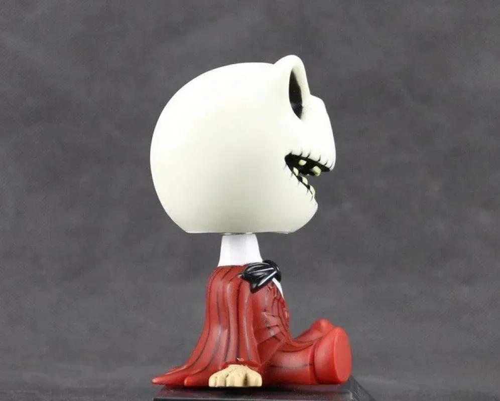 Jack Skellington Red Bobblehead With Mobile Holder For Cars |13 CM |