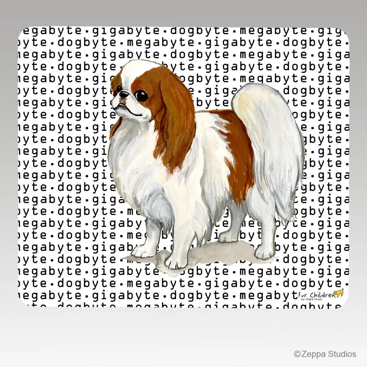 Japanese Chin Megabyte Mouse Pad