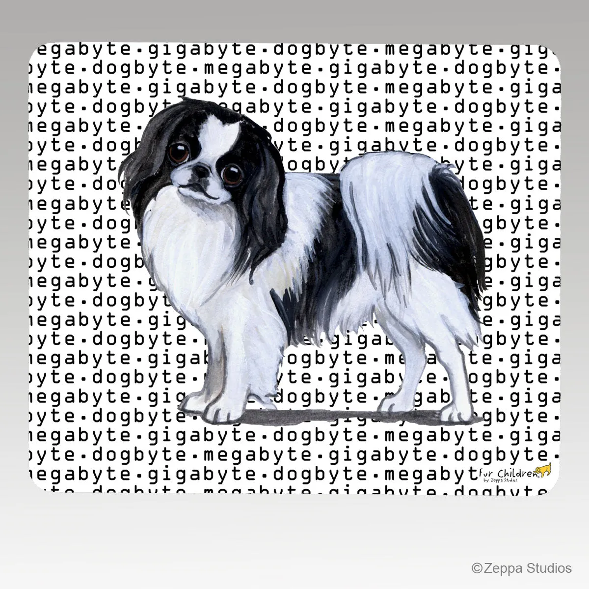 Japanese Chin Megabyte Mouse Pad