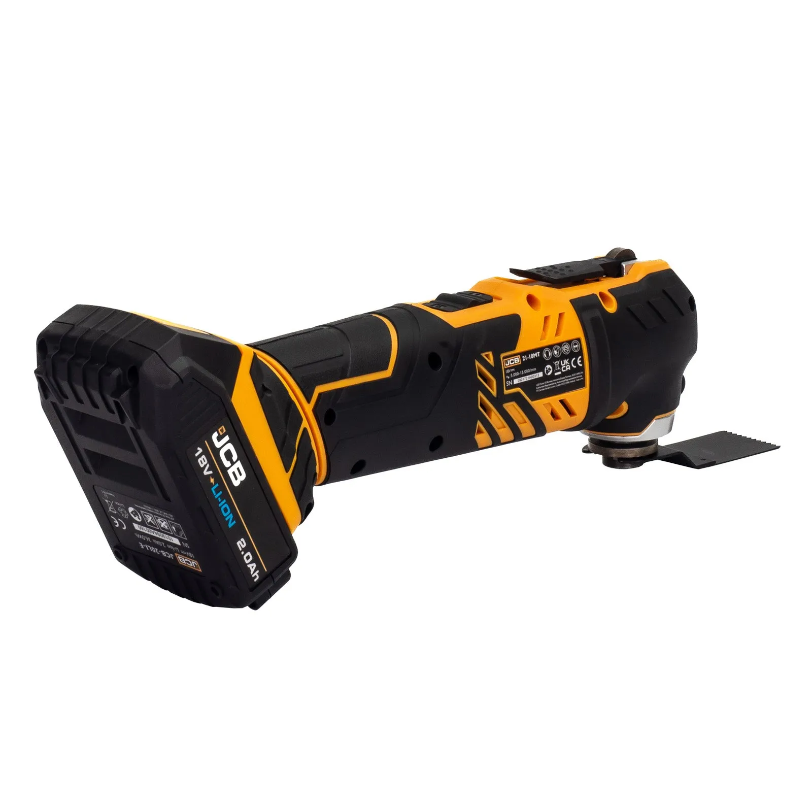 JCB 18V Cordless Multi Tool JCB-18MT-2X-B