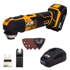 JCB 18V Cordless Multi Tool JCB-18MT-2X-B