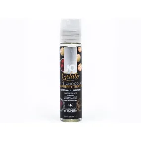 JO Gelato White Chocolate Rasberry Truffle Water-Based Lubricant 1 oz.