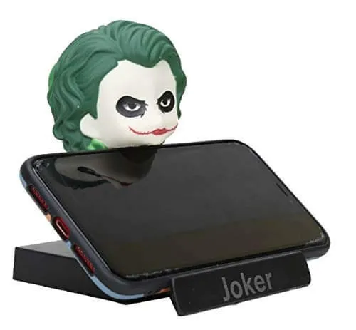 Joker (Red) Bobblehead With Mobile Holder For Cars |14.5 CM |