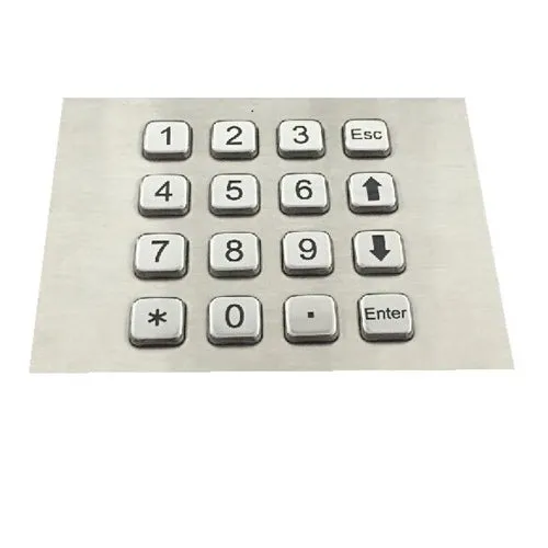 KBS-KP-2088H Top Mounted Stainless Steel Keypad