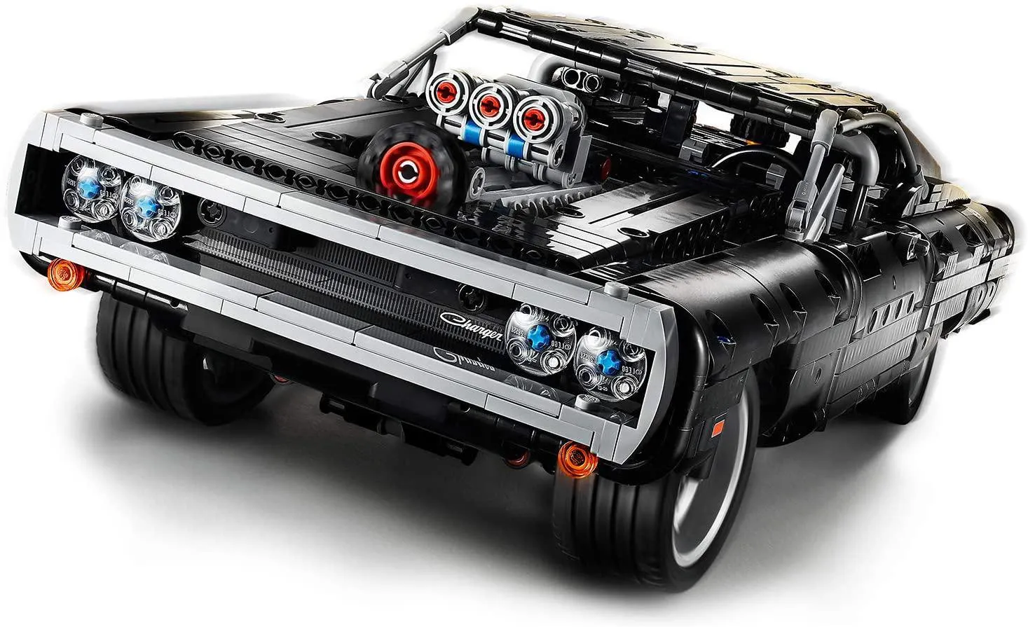 LEGO Technic Fast & Furious Dom’s Dodge Charger 42111 Race Car Building Set, New 2020 (1,077 Pieces)