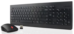 Lenovo Essential Wireless Combo - Keyboard And Mouse Set - Wireless - 2.4 Ghz - French