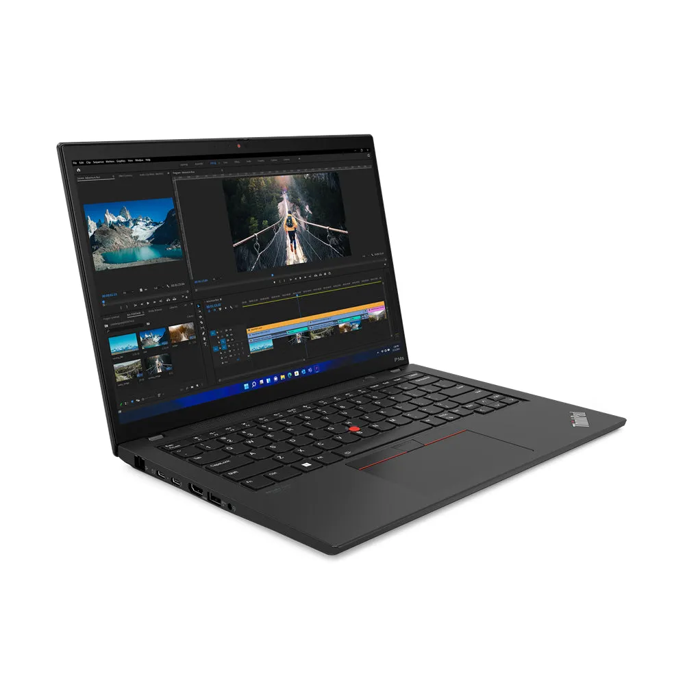 Lenovo Thinkpad P14s Gen 4 21Hf - 180-Degree Hinge Design - Intel Core I7 - 1360P / Up To 5 Ghz - Win 11 Pro - Rtx A500