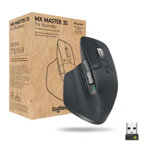 Logitech Master Series Mx Master 3S For Business - Mouse - Bluetooth - Graphite