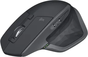 Logitech MX Master 2S Bluetooth Edition Wireless Mouse, Multi-Surface, Hyper-Fast Scrolling, Ergonomic, Rechargeable, Connects Up to 3 Mac/PC Computers - Graphite