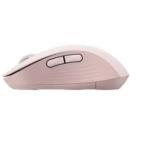 Logitech Signature M650 Mouse - Optical - Wireless - Bluetooth - Rose - USB - 4000 dpi - Scroll Wheel - 5 Button(s) - 5 Programmable Button(s) - Small/Medium Hand/Palm Size - Symmetrical