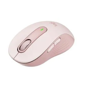 Logitech Signature M650 Mouse - Optical - Wireless - Bluetooth - Rose - USB - 4000 dpi - Scroll Wheel - 5 Button(s) - 5 Programmable Button(s) - Small/Medium Hand/Palm Size - Symmetrical