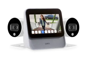 Lorex Smart Home Security Center with 1080p Outdoor Wi-Fi Cameras