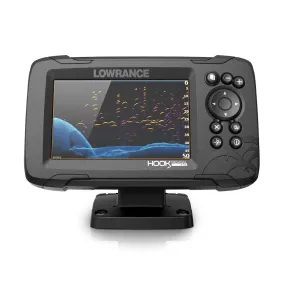 Lowrance Hook Reveal 5 Fish Finder Combo with 50/200 Transducer AUS/NZ Map