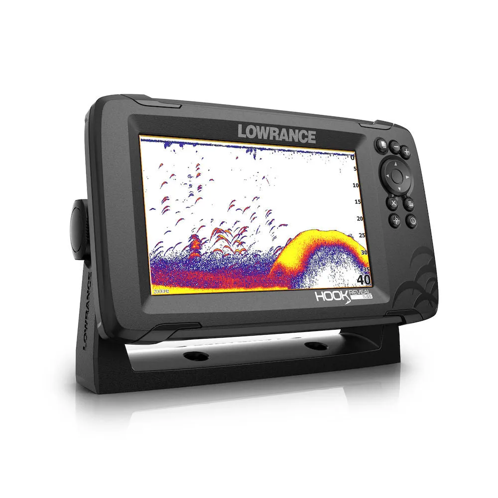 Lowrance Hook Reveal 7 Fish Finder Combo with Splitshot Transducer AUS/NZ Map