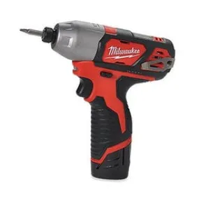 M12 12-Volt Hex Impact Driver Kit, 1/4-In. 2 Lithium-Ion Batteries