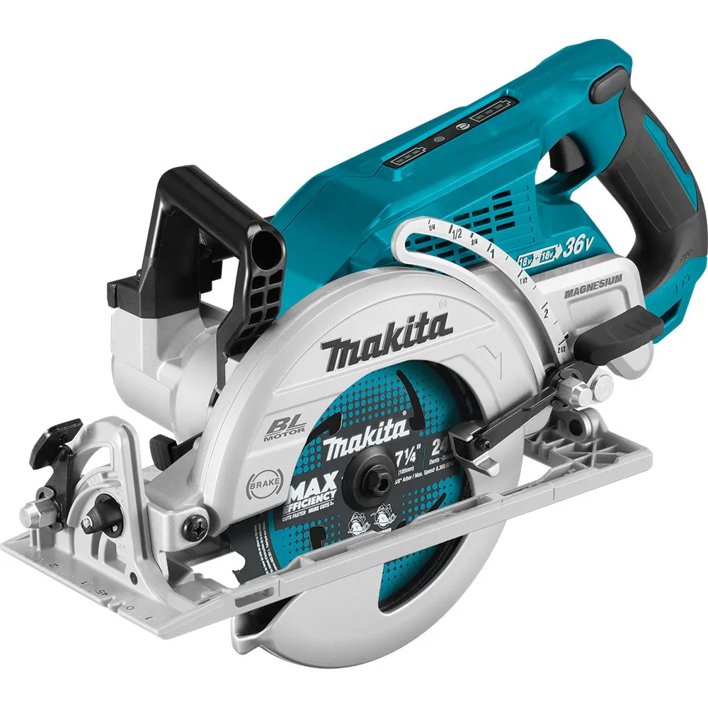 Makita XSR01PT 36-Volt 7-1/4-Inch X2 LXT Cordless Rear Handle Circular Saw Kit