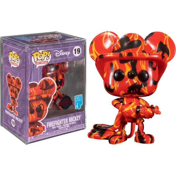 Mickey Mouse - Firefighter (Artist) US Exclusive Pop! Vinyl