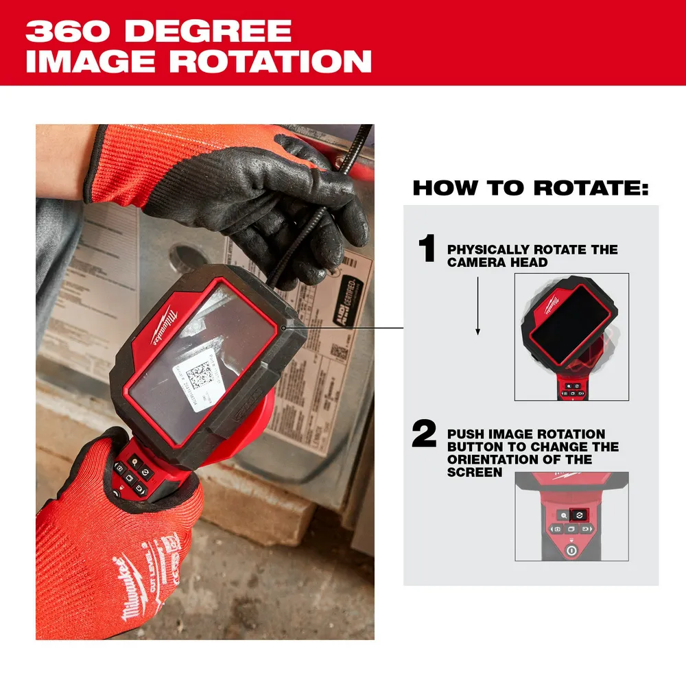 Milwaukee M12 M-Spector 360 10ft Inspection Camera