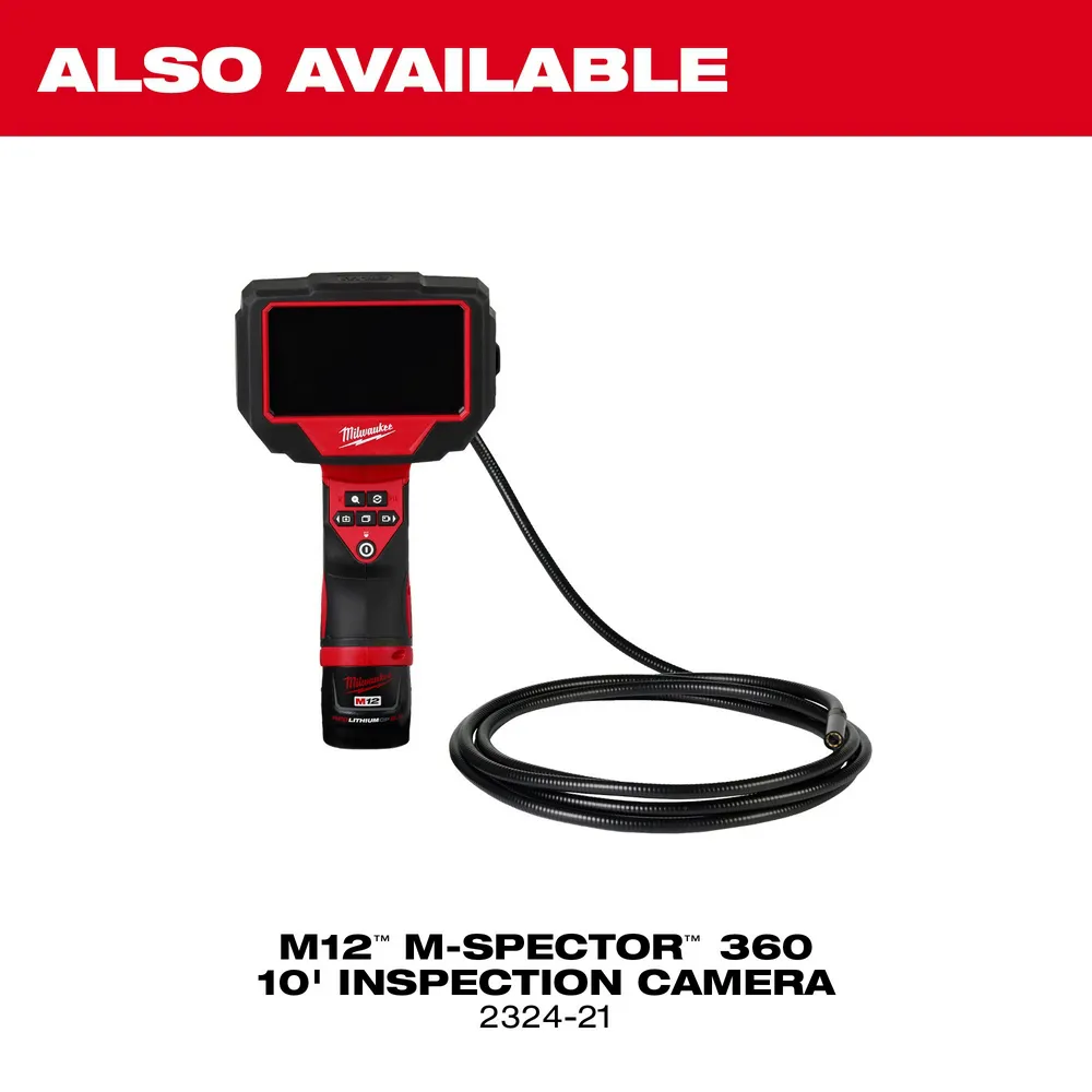 Milwaukee M12 M-Spector 360 10ft Inspection Camera