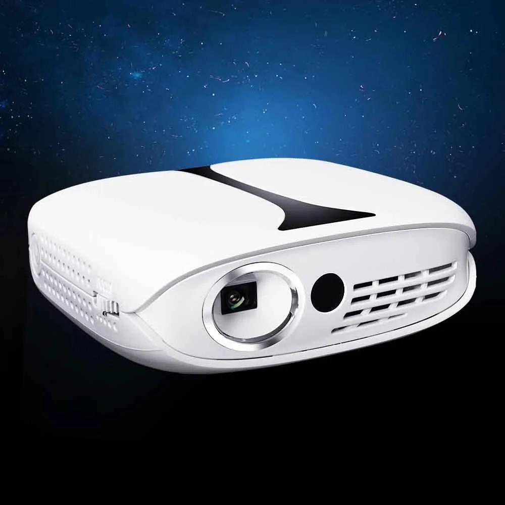 Mini Video Projector Wifi USB HDMI Portable 1000 Lumens HD 1080P Home Theater