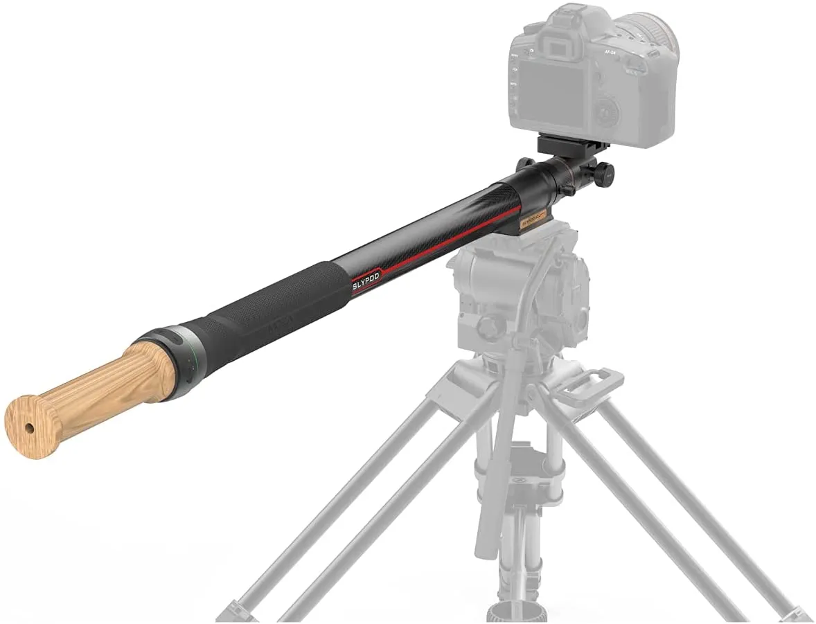 Moza Slypod 2-in-1 Motorized Slider and Monopod Bluetooth Rechargeable with 4kg Horizontal 9kg Vertical Load Capacity