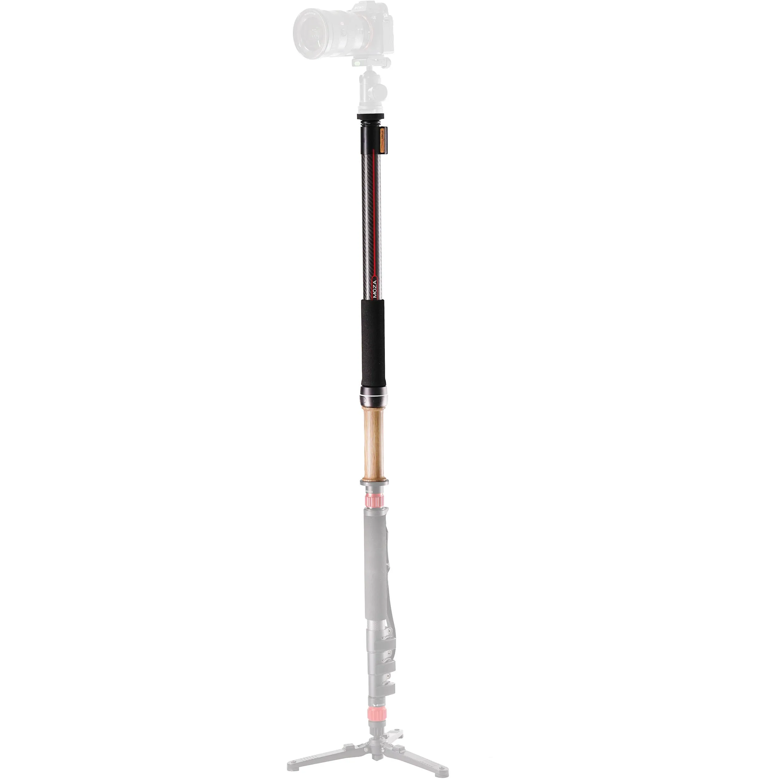 Moza Slypod 2-in-1 Motorized Slider and Monopod Bluetooth Rechargeable with 4kg Horizontal 9kg Vertical Load Capacity