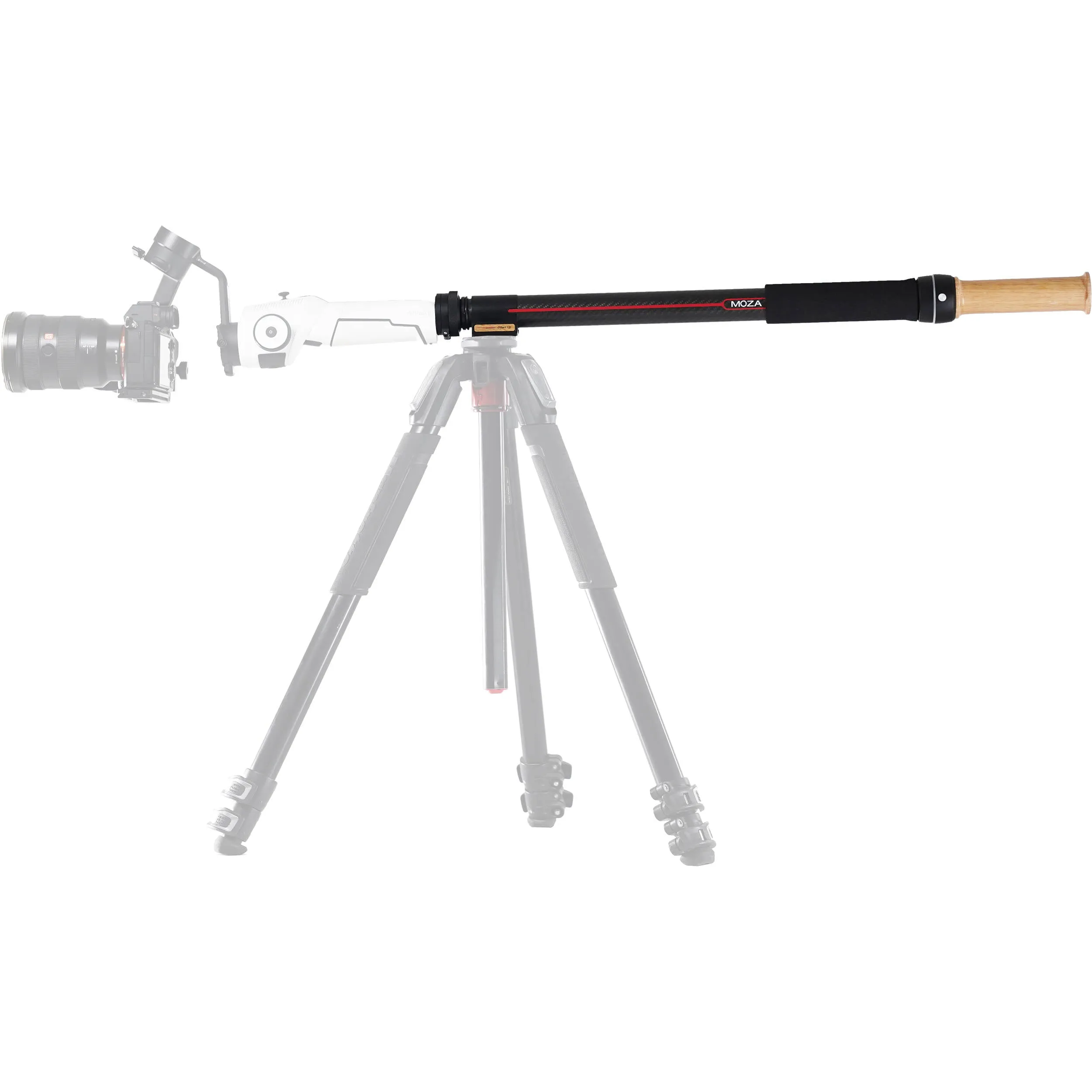 Moza Slypod 2-in-1 Motorized Slider and Monopod Bluetooth Rechargeable with 4kg Horizontal 9kg Vertical Load Capacity