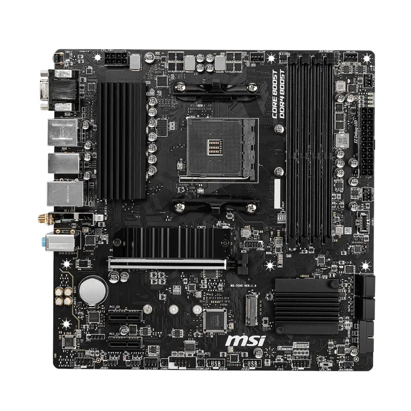 Msi B550M Pro-Vdh Wifi Amd Am4 Matx Gaming Motherboard