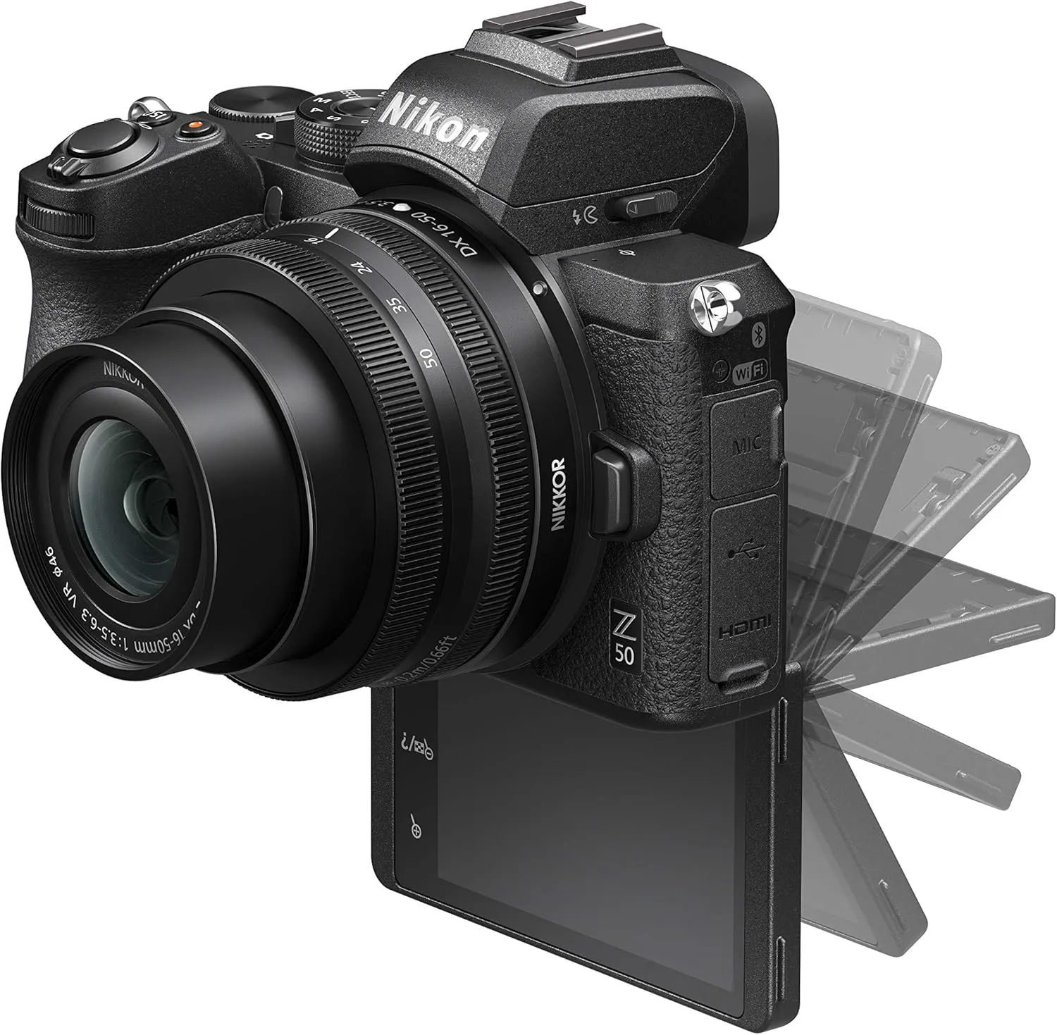 Nikon Z50 Mirrorless Camera Kit with Z DX 16-50mm Lens