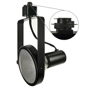 Nora NTH-108B Gimbal Ring Track Fixture - Black