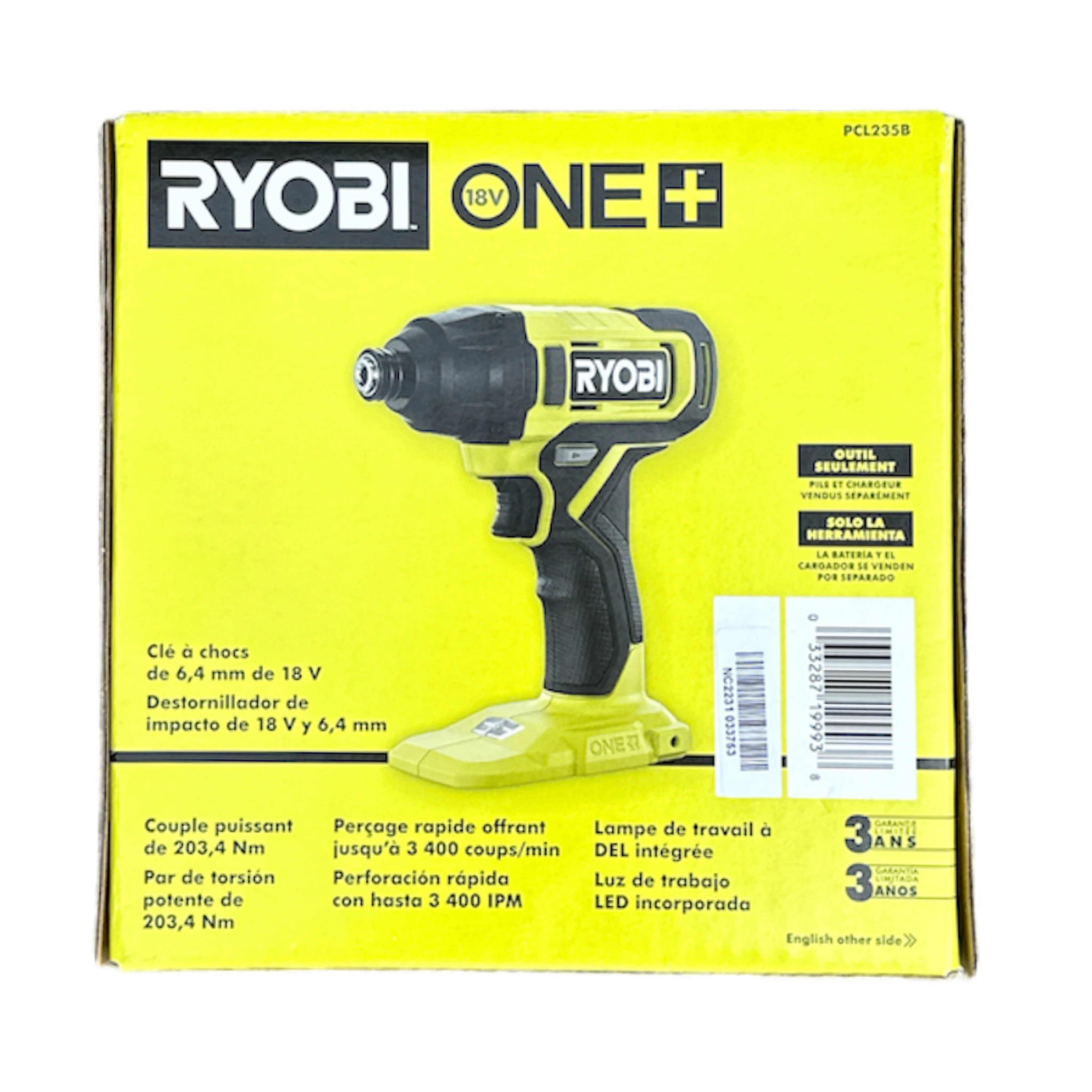 ONE  18-Volt Cordless 1/4 in. Impact Driver (Tool Only)