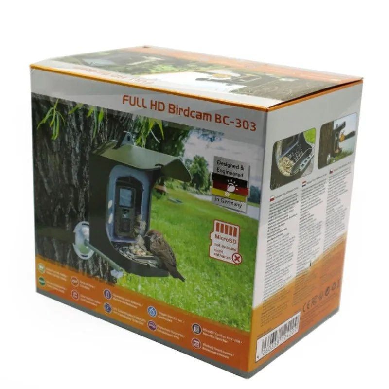 Outdoor Trail Camera Bird Feeder