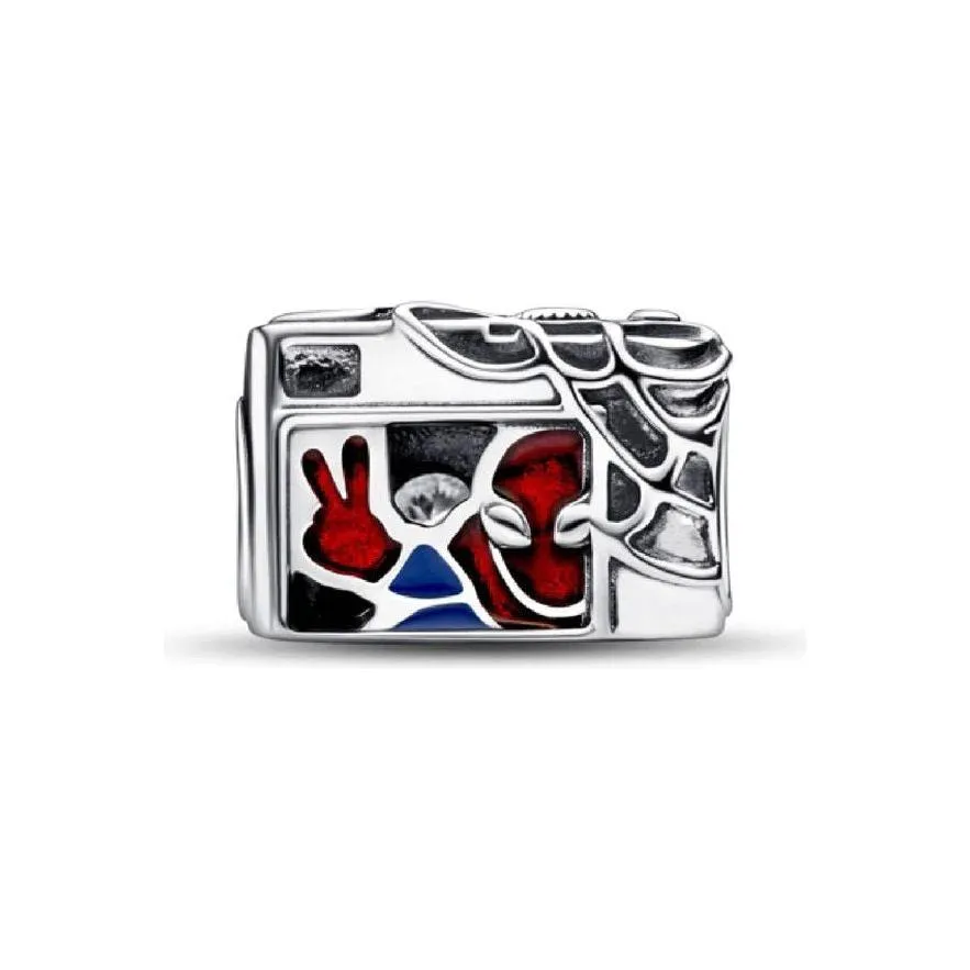 PANDORA CHARMS MARVEL COLLECTION Mod. SPIDER-MAN CAMERA ACTION