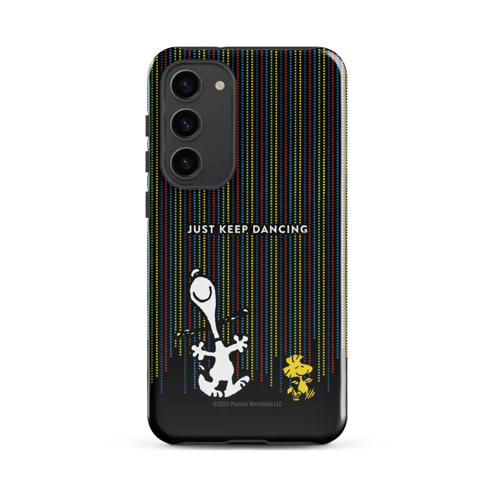 Peanuts Just Keep Dancing Samsung Phone Case