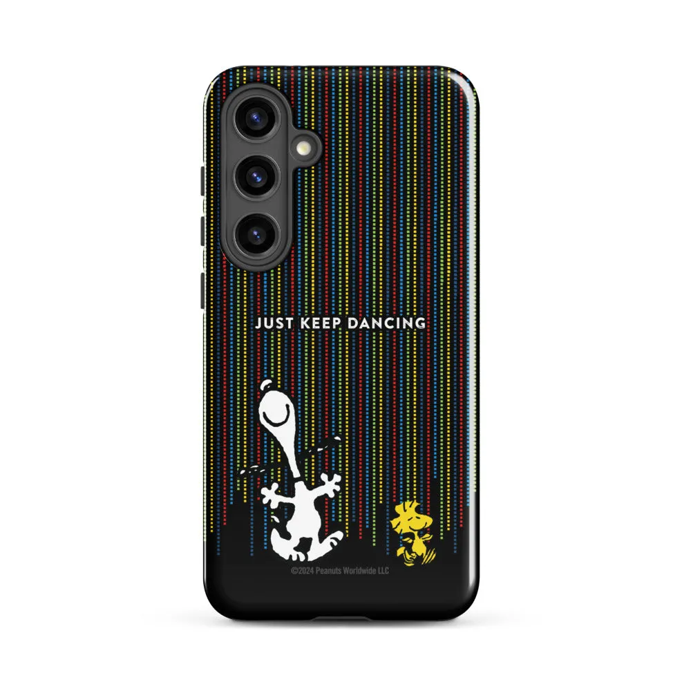 Peanuts Just Keep Dancing Samsung Phone Case