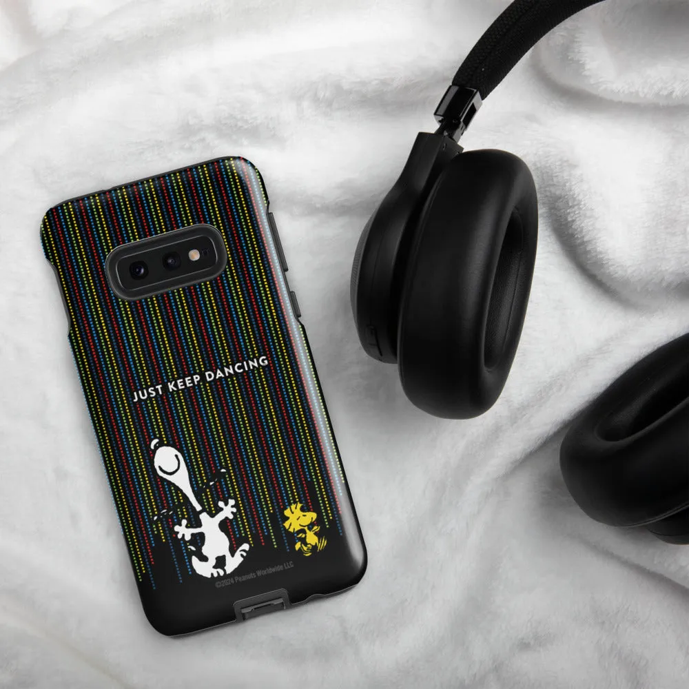 Peanuts Just Keep Dancing Samsung Phone Case