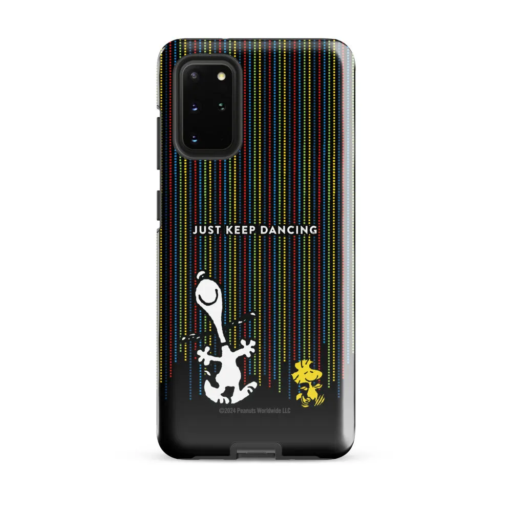 Peanuts Just Keep Dancing Samsung Phone Case