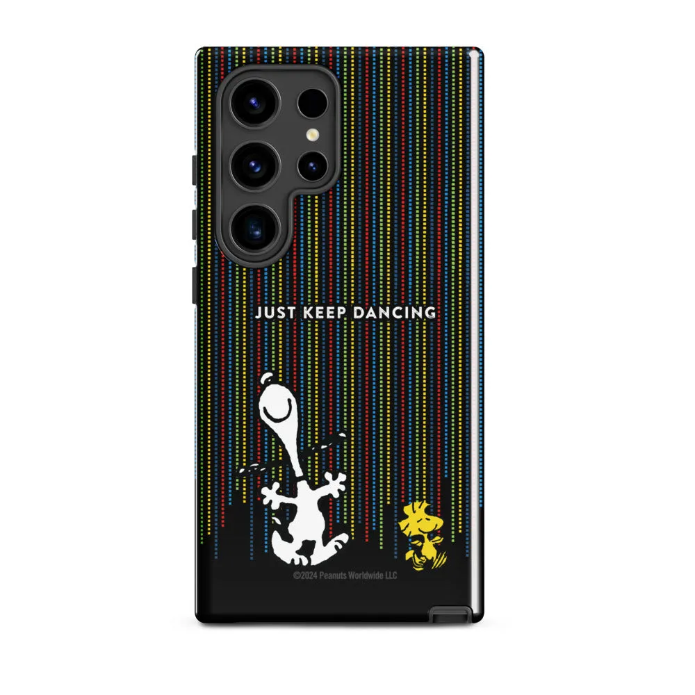 Peanuts Just Keep Dancing Samsung Phone Case