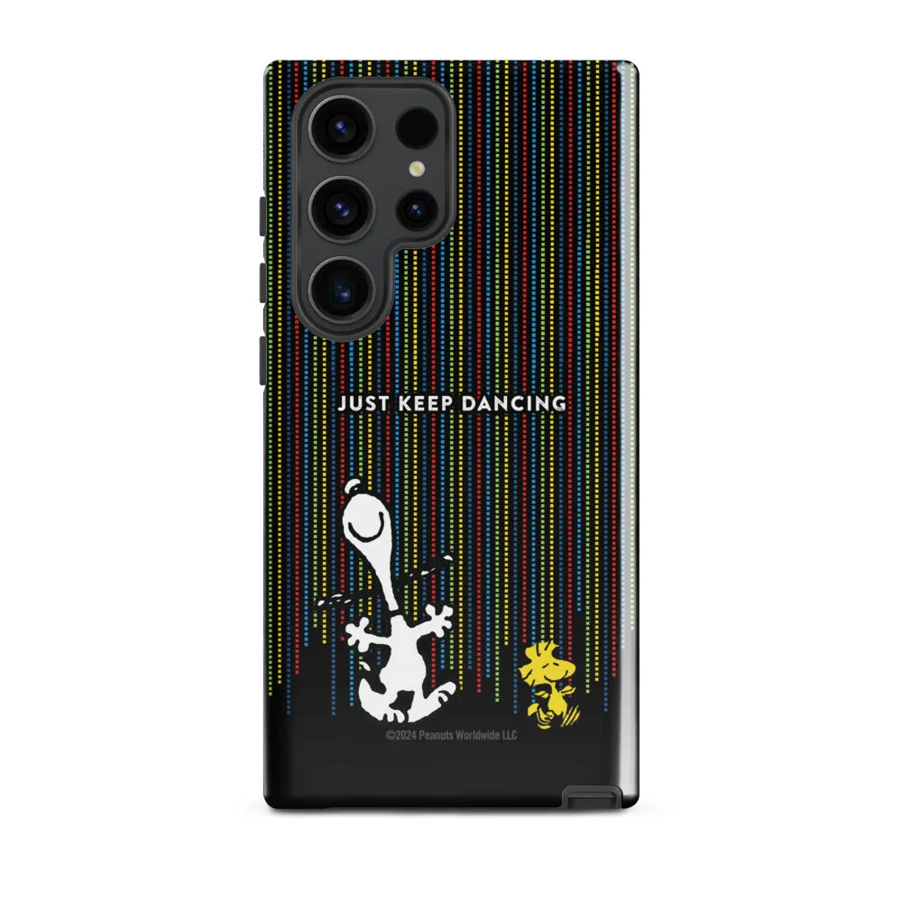 Peanuts Just Keep Dancing Samsung Phone Case