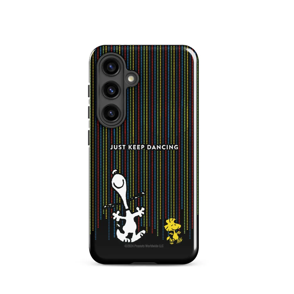 Peanuts Just Keep Dancing Samsung Phone Case