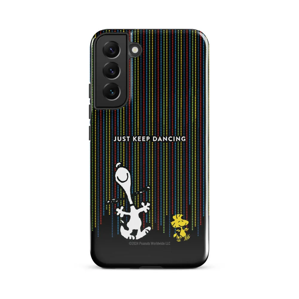 Peanuts Just Keep Dancing Samsung Phone Case