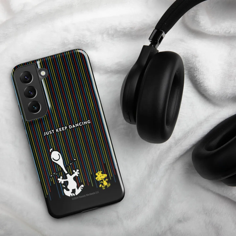 Peanuts Just Keep Dancing Samsung Phone Case