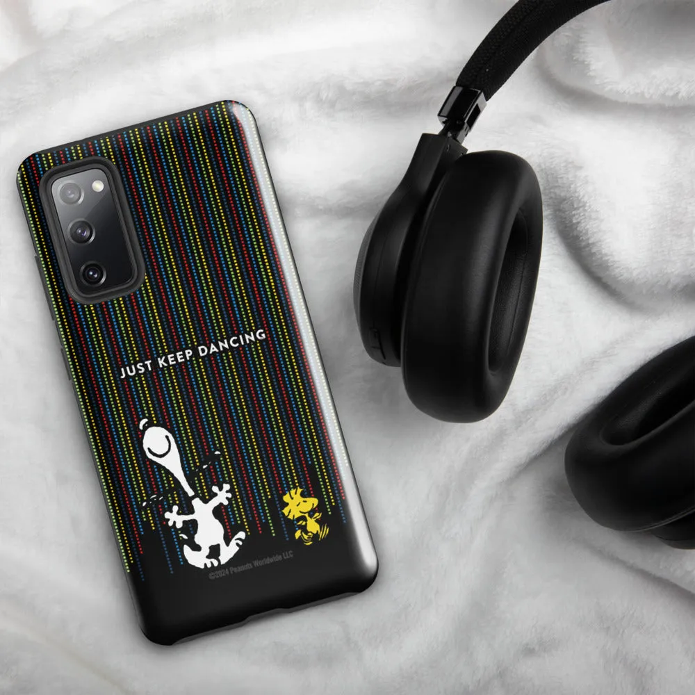 Peanuts Just Keep Dancing Samsung Phone Case