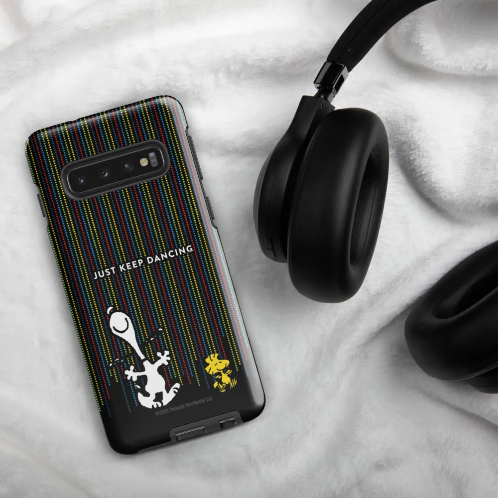 Peanuts Just Keep Dancing Samsung Phone Case