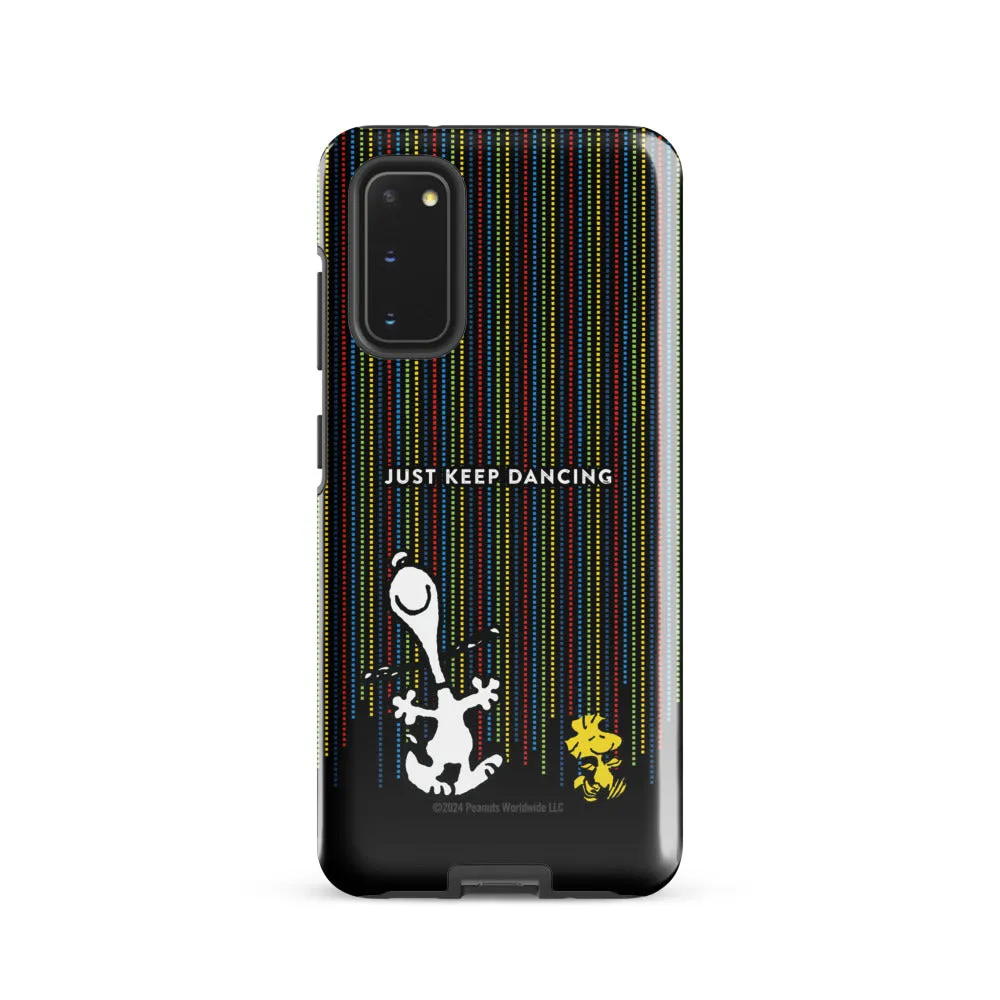 Peanuts Just Keep Dancing Samsung Phone Case