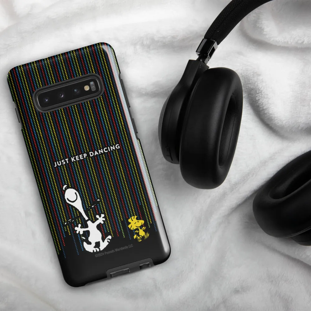 Peanuts Just Keep Dancing Samsung Phone Case