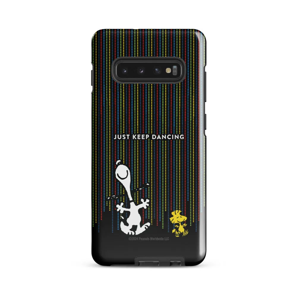 Peanuts Just Keep Dancing Samsung Phone Case